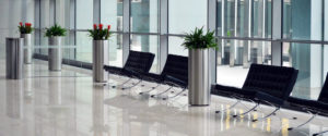 Commercial lobby
